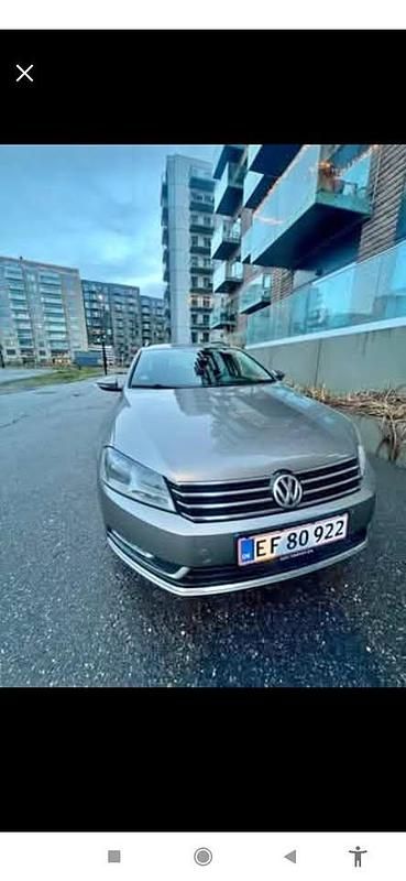 Brun Brugt 2013 VW Passat Stationcar | 45.000 kr. (Super pris) - Billede 1/4