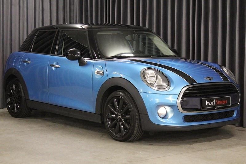 Blåmetal Brugt 2017 Mini Cooper Hatchback | 109.900 kr. (Fair pris) - Billede 1/4