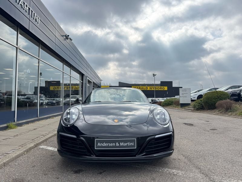 Brugt Porsche 911 Carrera 4S Cabriolet 420 HK (308 kW) 2018 Sortmetal Cabriolet