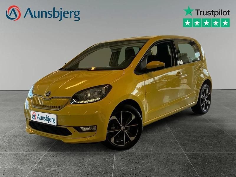 Gul Brugt 2021 Skoda Citigo-e IV Hatchback | 95.500 kr. (God pris) - Billede 1/4