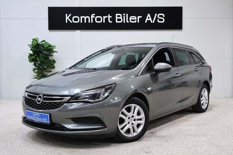 Gråmetal Brugt 2019 Opel Astra Enjoy Stationcar | 89.900 kr. (Fair pris) - Billede 1/4
