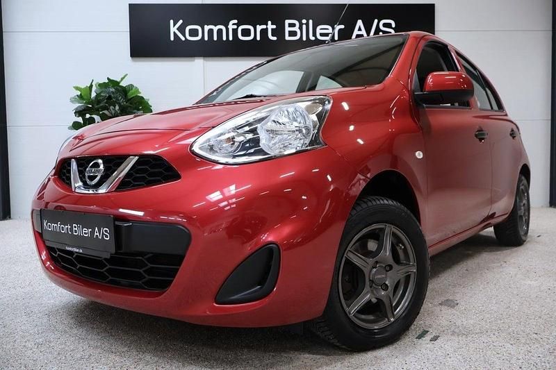 Brugt Nissan Micra Visia 80 HK (58 kW) 2015 Rødmetal