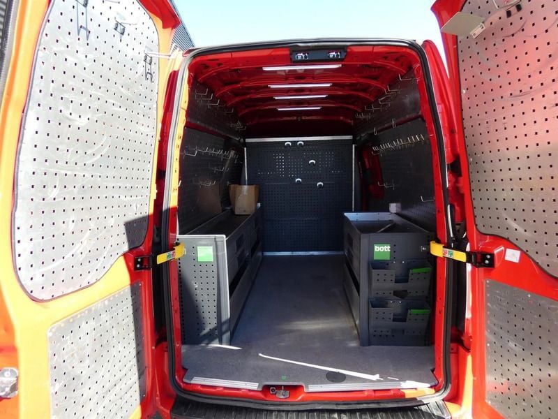 Rød Brugt 2019 Ford Transit Custom Trend Van | 125.000 kr. - Billede 1/4