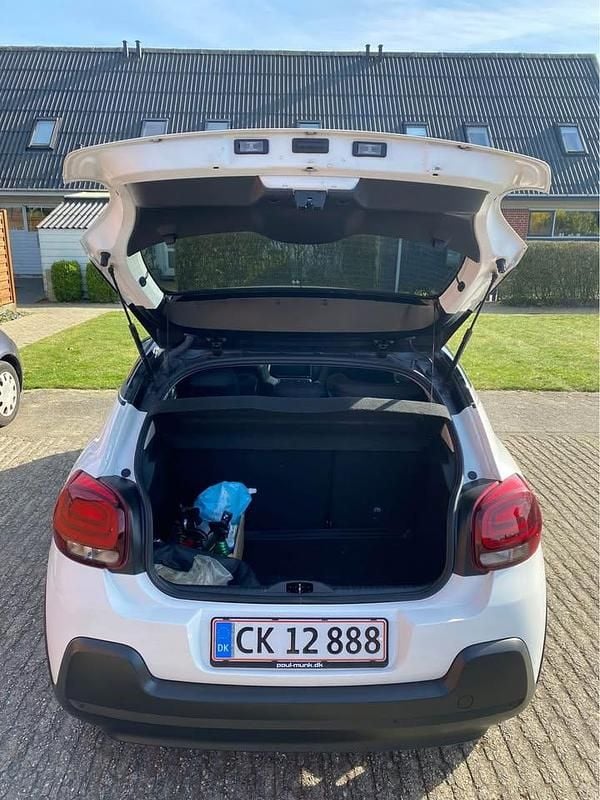 Brugt Citroën C3 PureTech 83 HK (61 kW) 2019 Hvid Hatchback