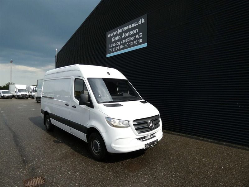 Hvid Brugt 2021 Mercedes Sprinter Van | 254.800 kr. - Billede 1/4