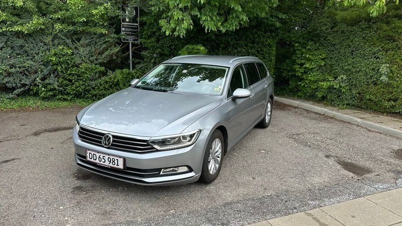 Grå Brugt 2018 VW Passat Comfortline Premium Stationcar | 149.900 kr. (Fair pris) - Billede 1/7
