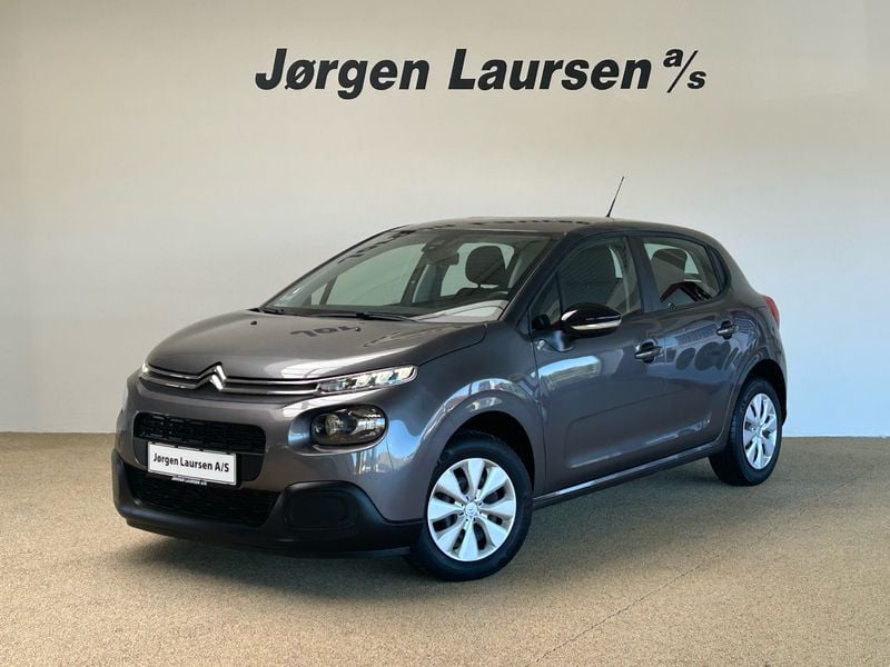 Koksmetal Brugt 2019 Citroën C3 PureTech Hatchback | 84.800 kr. (God pris) - Billede 1/4