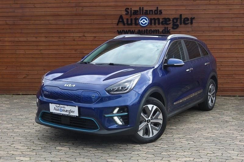 Blåmetal Brugt 2022 Kia e-Niro Premium SUV | 200.000 kr. (God pris) - Billede 1/4