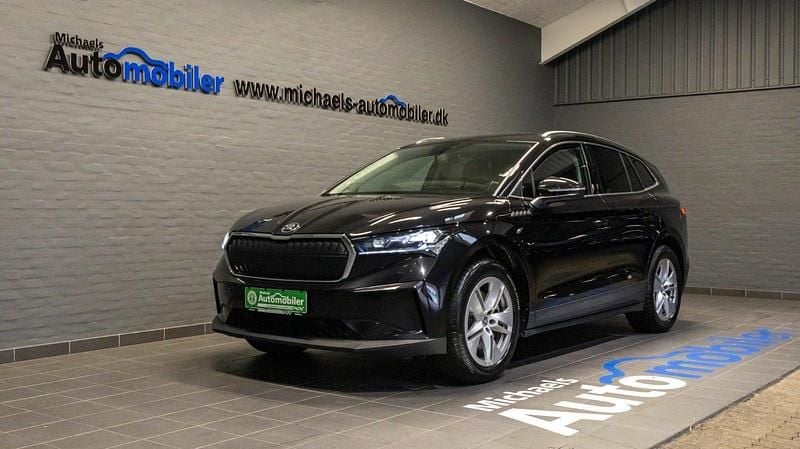 Sortmetal Brugt 2024 Skoda Enyaq iV SUV | 369.900 kr. (God pris) - Billede 1/4