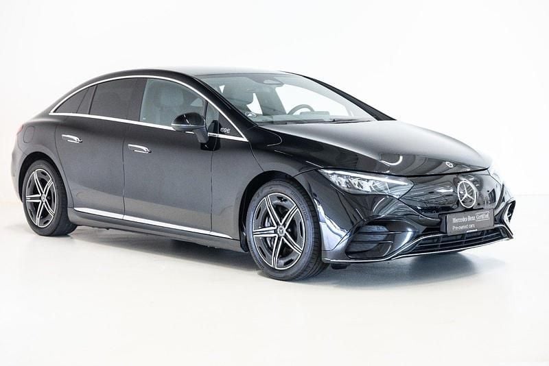 Brugt Mercedes EQE350 AMG 214 kW (292 HK) 2024 Farve: sortmetal