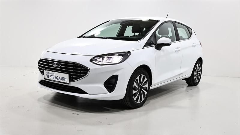 Hvid Brugt 2022 Ford Fiesta Titanium Hatchback | 164.600 kr. (Fair pris) - Billede 1/4