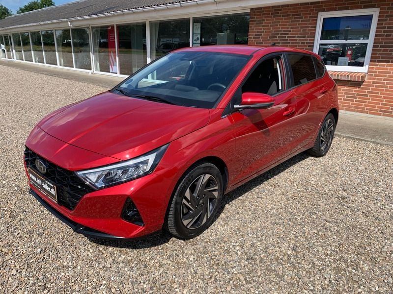 Rødmetal Brugt 2021 Hyundai i20 Advanced Hatchback | 179.900 kr. (Fair pris) - Billede 1/4