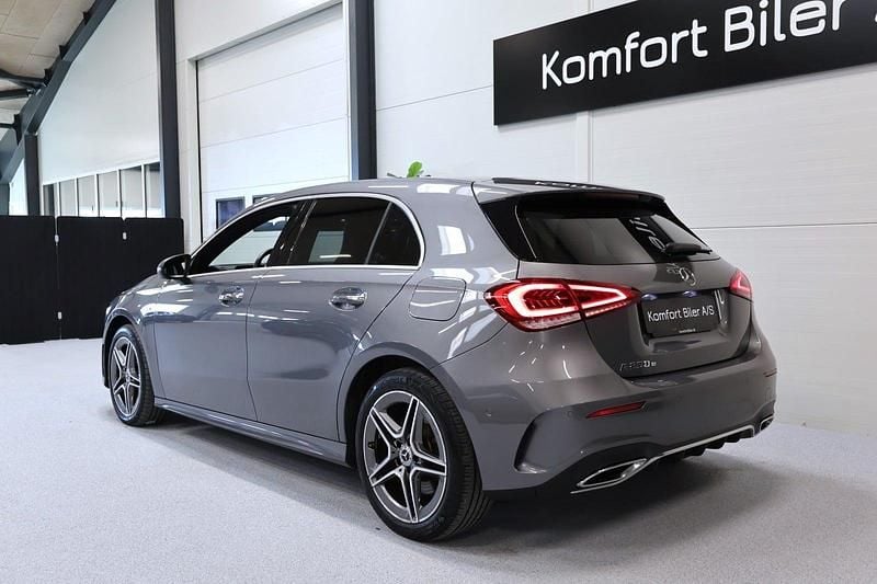 Brugt Mercedes A250 AMG line 218 HK (160 kW) 2020 Gråmetal Hatchback