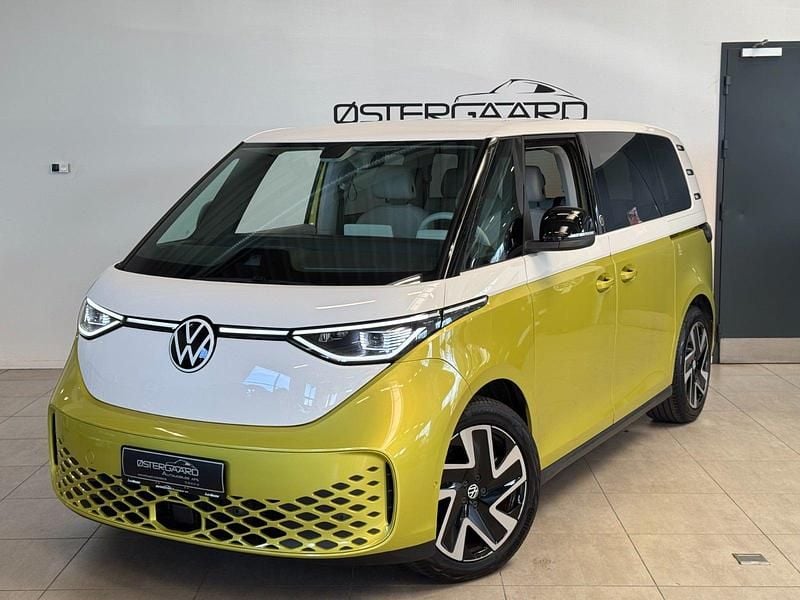 Gul Brugt 2023 VW ID. Buzz Edition Van | 377.700 kr. (Fair pris) - Billede 1/4