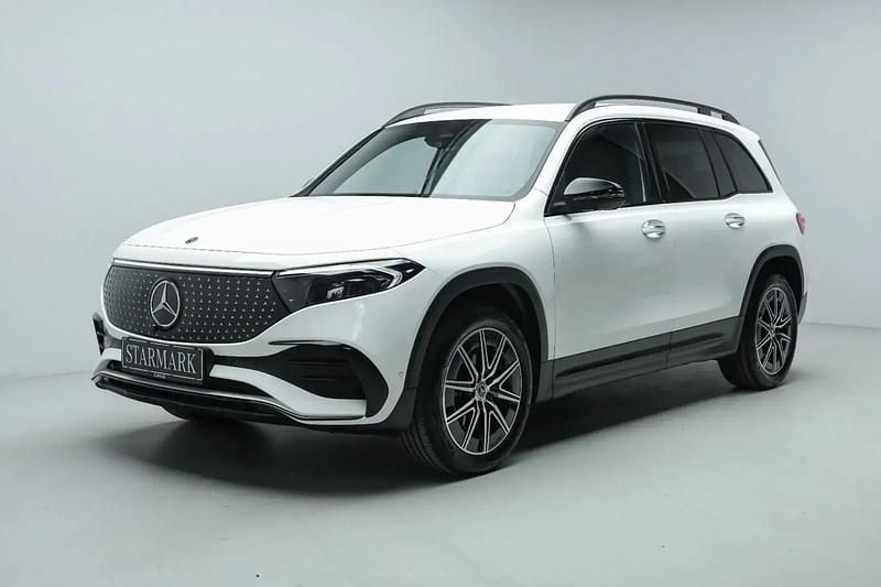 Hvid Brugt 2024 Mercedes EQB350 AMG line SUV | 419.900 kr. (Dyr) - Billede 1/3