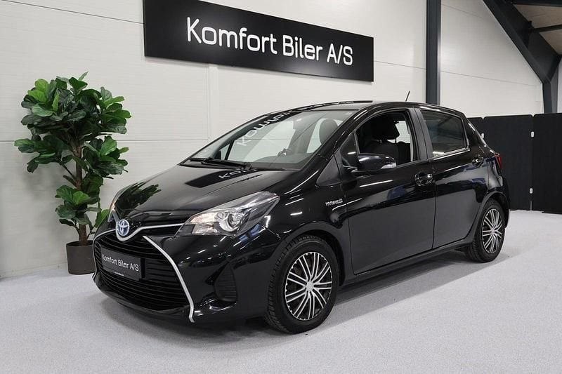 Sortmetal Brugt 2016 Toyota Yaris Hybrid H2 Hatchback | 94.800 kr. (Fair pris) - Billede 1/4
