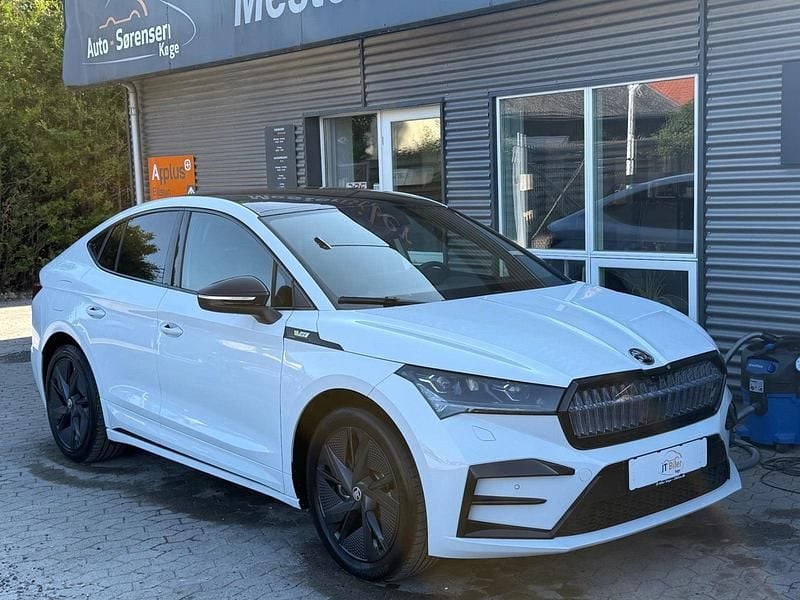Hvidmetal Brugt 2023 Skoda Enyaq iV RS SUV | 359.900 kr. (Fair pris) - Billede 1/4