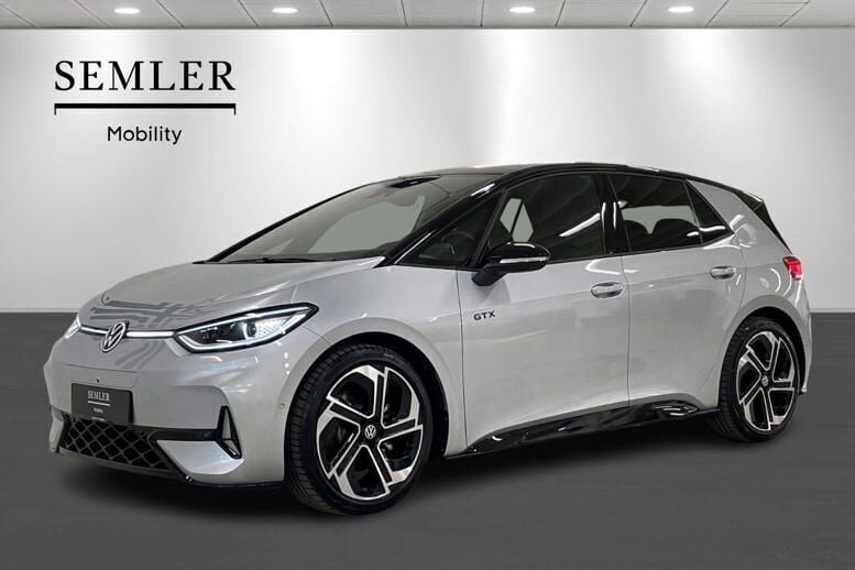Sølvmetal Brugt 2025 VW ID.3 GTX Hatchback | 374.900 kr. - Billede 1/4