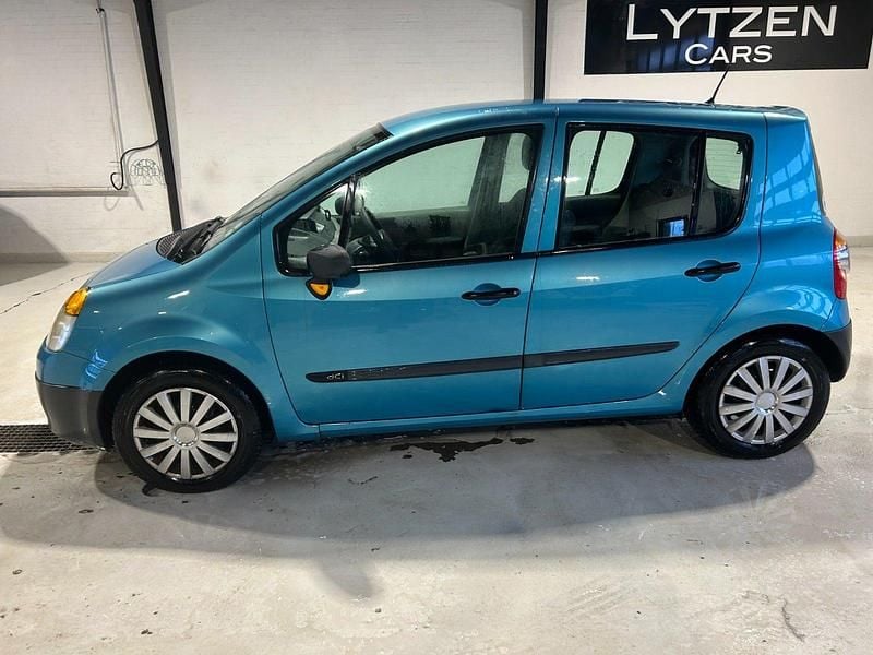 Brugt Renault Modus 65 HK (47 kW) 2006 Turkis MPV