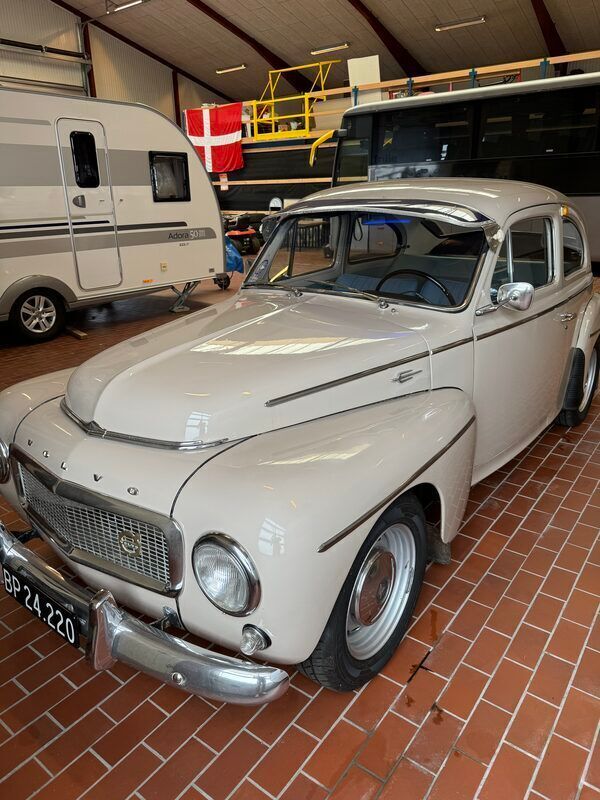 Grå Brugt 1960 Volvo PV544 | 79.000 kr. - Billede 1/4