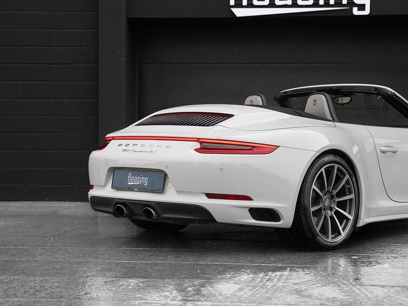 Brugt Porsche 911 Carrera 4S Cabriolet 420 HK (308 kW) 2016 Hvidmetal Cabriolet