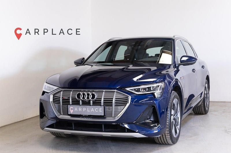 Blåmetal Brugt 2023 Audi e-tron S-Line SUV | 419.900 kr. (God pris) - Billede 1/4