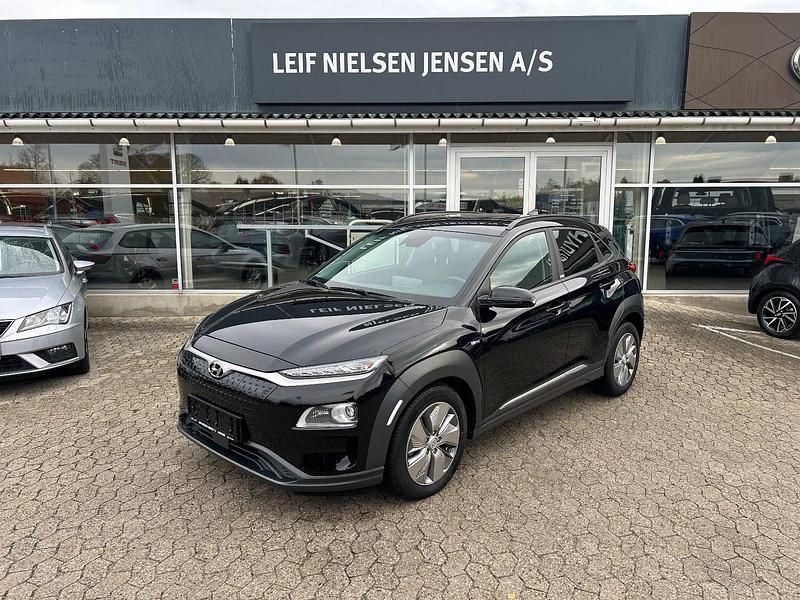 Brugt Hyundai Kona Advanced 150 kW (204 HK) 2021 Sortmetal SUV