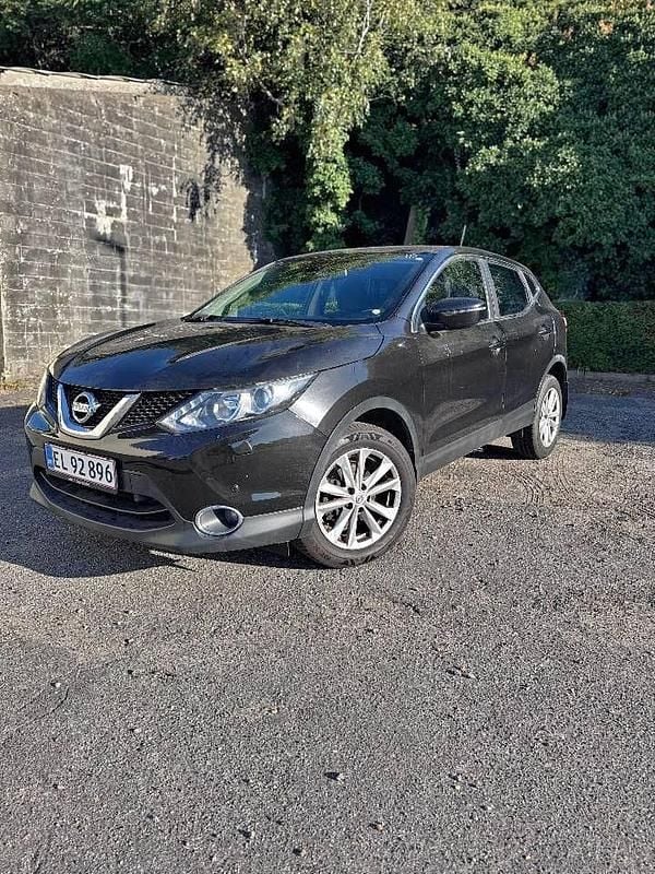 Sort Brugt 2017 Nissan Qashqai SUV | 97.900 kr. (Super pris) - Billede 1/4