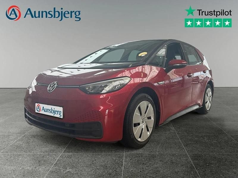 Rød metal Brugt 2022 VW ID.3 Pro Hatchback | 169.500 kr. (Fair pris) - Billede 1/4