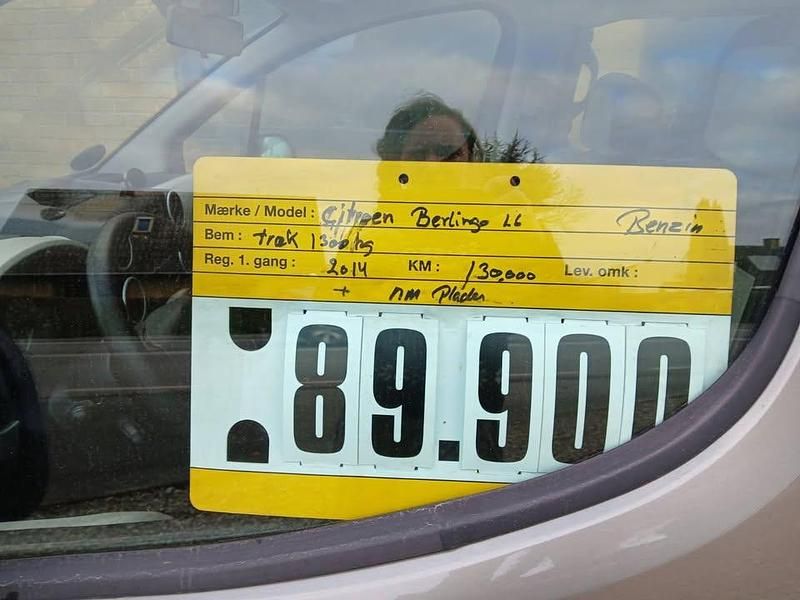 Brugt Citroën Berlingo 98 HK (72 kW) 2014 Brun MPV
