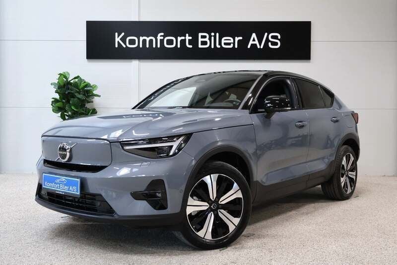 Gråmetal Brugt 2021 Volvo C40 SUV | 259.800 kr. (Super pris) - Billede 1/4
