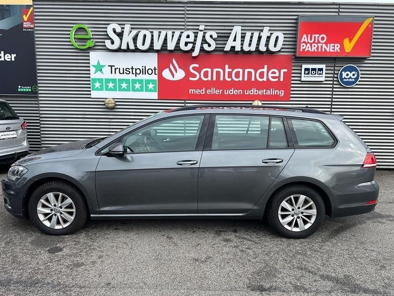 Gråmetal Brugt 2017 VW Golf VII Comfortline Stationcar | 139.900 kr. (Fair pris) - Billede 1/4
