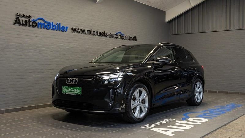 Sort Brugt 2021 Audi Q4 e-tron S-Line SUV | 174.900 kr. - Billede 1/4