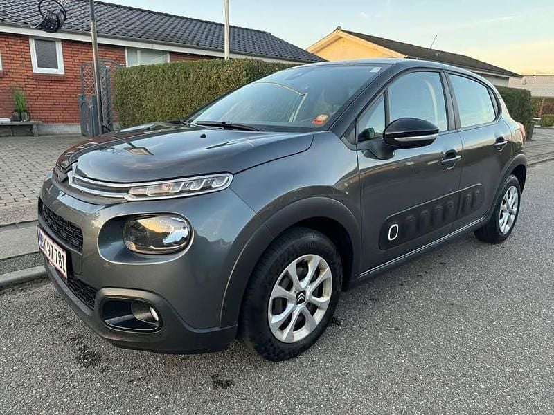 Brugt Citroën C3 PureTech 110 HK (80 kW) 2017 Grå Hatchback