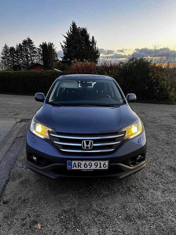 Blå Brugt 2014 Honda CR-V Elegance SUV | 104.900 kr. (God pris) - Billede 1/4