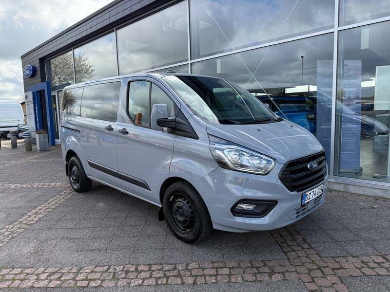 Grå Brugt 2023 Ford Transit Custom Trend Stationcar | 479.700 kr. (Fair pris) - Billede 1/4