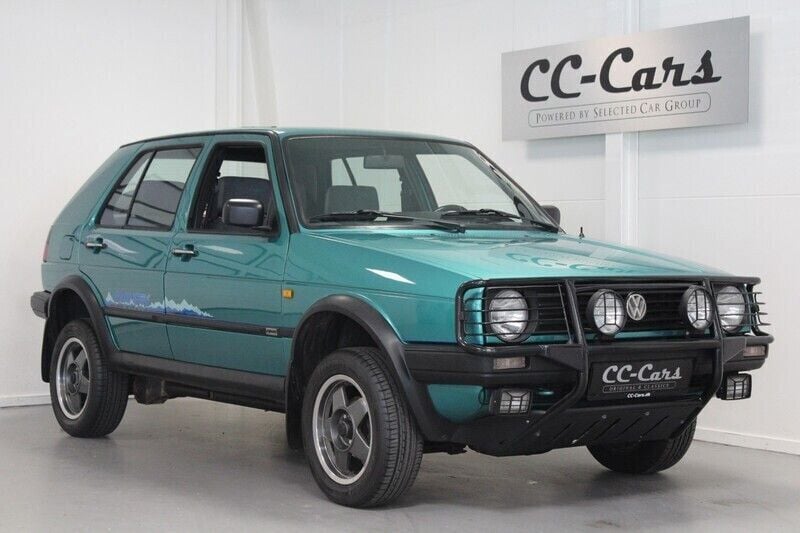 Grøn Brugt 1990 VW Golf II | 199.900 kr. - Billede 1/4