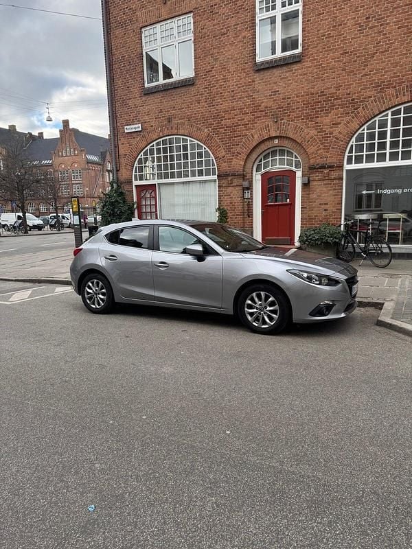 Brugt Mazda 3 Vision 120 HK (88 kW) 2014 Sølvmetal Sedan
