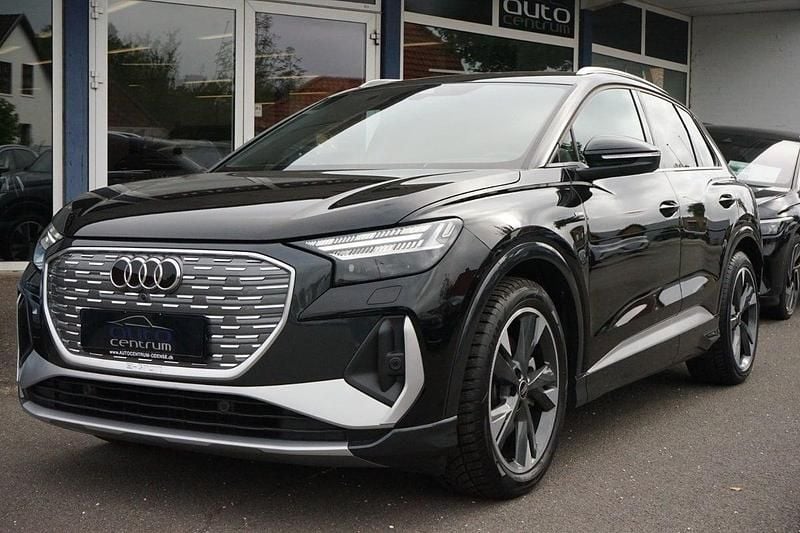 Sortmetal Brugt 2024 Audi Q4 e-tron S-Line SUV | 379.900 kr. (Fair pris) - Billede 1/4