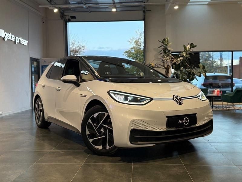 Hvidmetal Brugt 2021 VW ID.3 Pro Performance Hatchback | 159.799 kr. (Fair pris) - Billede 1/4