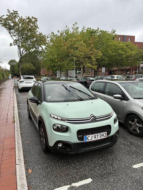 Brugt Citroën C3 PureTech 83 HK (61 kW) 2019 Grøn Hatchback