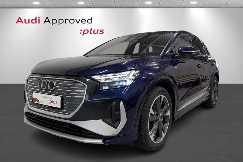 Brugt Audi Q4 e-tron Advanced 210 kW (286 HK) 2024 Blå SUV