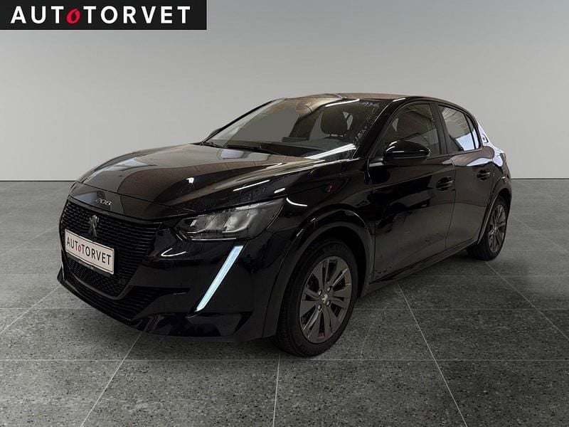 Sort Brugt 2023 Peugeot e-208 Active Hatchback | 127.700 kr. (Fair pris) - Billede 1/4