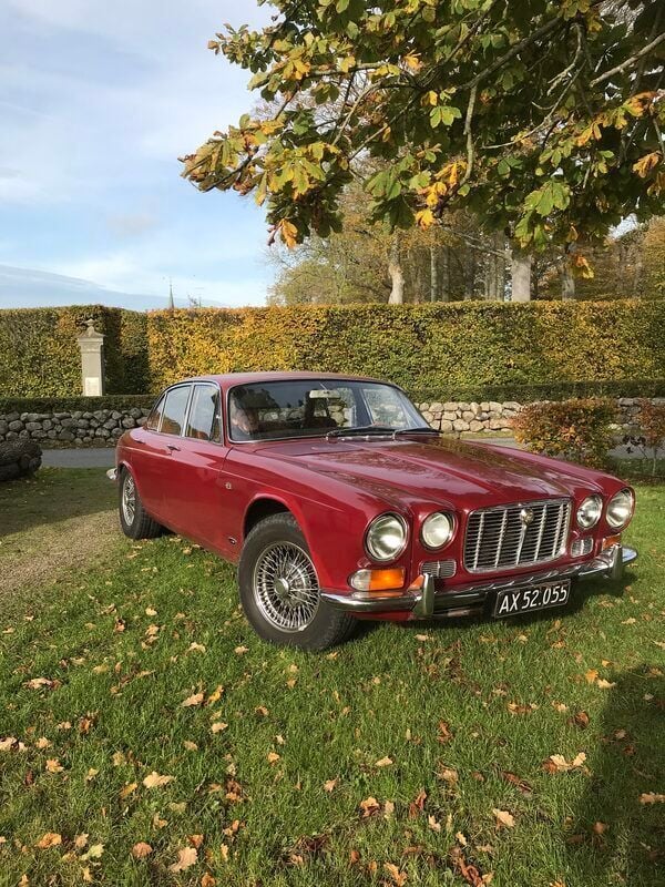 Rød Brugt 1968 Jaguar XJ6 Sedan | 50.000 kr. - Billede 1/1