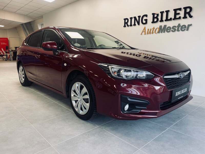 Rødmetal Brugt 2019 Subaru Impreza Hatchback | 169.800 kr. - Billede 1/4