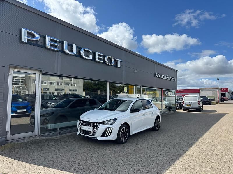 Hvidbanquise Brugt 2024 Peugeot 208 Allure+ Hatchback | 229.900 kr. - Billede 1/4