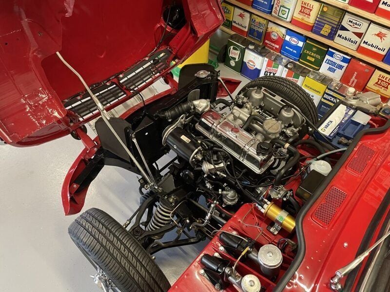 Brugt Triumph Spitfire 83 HK (61 kW) 1970 Rød Cabriolet
