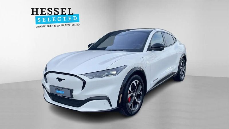 Hvid Brugt 2022 Ford Mustang Mach-E SUV | 264.800 kr. (God pris) - Billede 1/4