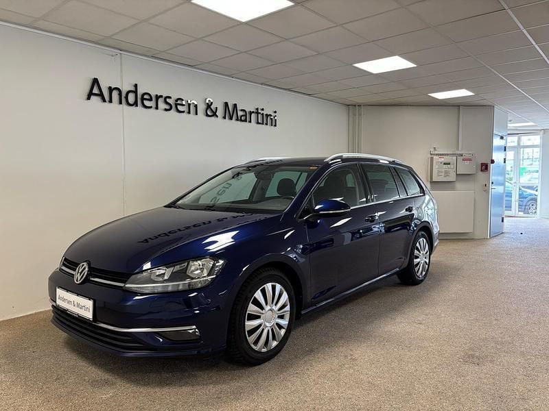 Moerkeblaa Brugt 2020 VW Golf VII Stationcar | 189.900 kr. (Fair pris) - Billede 1/4