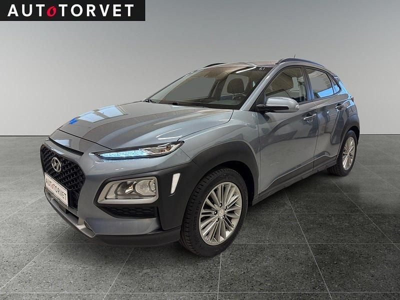 Sølvmetal Brugt 2019 Hyundai Kona Trend SUV | 99.700 kr. (God pris) - Billede 1/4